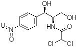 氯霉素分子结构 (CAS 56-75-7)