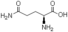 CAS # 56-85-9, L-Glutamine, 2-Aminoglutaramic acid, Levoglutamide, L(+)-Glutamic acid-5-amide
