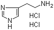 组胺二盐酸盐分子结构 (CAS 56-92-8)