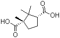 CAS # 560-09-8, (-)-Camphoric acid, (1S,3R)-(-)-Camphoric acid