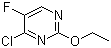 structure of CAS# 56076-20-1, 4-Chloro-2-ethoxy-5-fluoropyrimidine