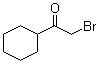 CAS # 56077-28-2, 2-Bromo-1-cyclohexylethanone, (Bromoacetyl)cyclohexane, 1-Bromo-2-cyclohexylethan-2-one, Bromomethyl cyclohexyl ketone, Cyclohexyl bromomethyl ketone