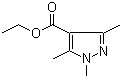 structure of CAS# 56079-16-4, 1,3,5-Trimethyl-1H-pyrazole-4-carboxylic acid ethyl ester