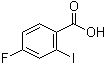 structure of CAS# 56096-89-0, 4-Fluoro-2-iodobenzoic acid