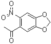 CAS # 56136-84-6, 1-(6-Nitro-1,3-benzodioxol-5-yl)ethanone