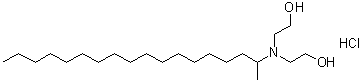 CAS # 56167-14-7, 2,2'-[(1-Methylheptadecyl)imino]bisethanol hydrochloride