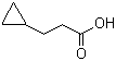 CAS # 5618-03-1, Cyclopropanepropanoic acid, 3-Cyclopropylpropanoic acid, 3-Cyclopropylpropionic acid