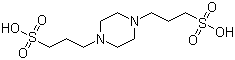 structure of CAS# 5625-56-9, 1,4-哌嗪二丙磺酸