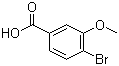 structure of CAS# 56256-14-5, 4-溴-3-甲氧基苯甲酸