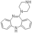 CAS 登录号：56296-18-5, 11-哌嗪基二苯并[b,e][1,4]二氮杂卓