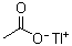 Thallium(I) acetate molecular structure (CAS 563-68-8)