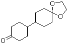 structure of CAS# 56309-94-5, 双环己酮乙二醇单缩酮