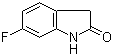 structure of CAS# 56341-39-0, 6-Fluoro-2-oxindole