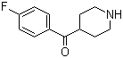 structure of CAS# 56346-57-7, 4-(4-氟苯甲酰基)哌啶