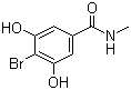 CAS # 56375-85-0, 4-Bromo-3,5-dihydroxy-N-methylbenzamide