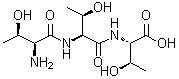 structure of CAS# 56395-09-6, L-苏氨酰-L-苏氨酰-L-苏氨酸