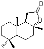 CAS # 564-20-5, Sclareolide, (3aR)-(+)-Sclareolide, Decahydro tetramentyl naphtho-furanone, [3aR-(3aalpha,5abeta,9aalpha,9bbeta)]Decahydro-3a,6,6,9a-tetramethylnaphth[2,1-b]furan-2(1H)-one