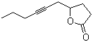 5-(2-Hexyn-1-yl)dihydro-2(3H)-furanone molecular structure (CAS 56407-87-5)