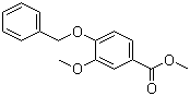 structure of CAS# 56441-97-5, 4-苄氧基-3-甲氧基苯甲酸甲酯