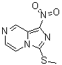 CAS 登录号：56488-29-0, 3-(甲硫基)-1-硝基咪唑并[1,5-a]吡嗪