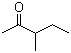 3-Methyl-2-pentanone molecular structure (CAS 565-61-7)