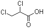 2,3-Dichloropropionic acid molecular structure (CAS 565-64-0)