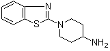 1-(2-Benzothiazolyl)-4-piperidinamine molecular structure (CAS 565453-22-7)