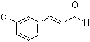 structure of CAS# 56578-37-1, 3-Chlorocinnamaldehyde