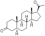 5-alpha-Dihydroprogesterone molecular structure (CAS 566-65-4)
