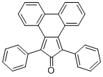 CAS # 5660-91-3, 1,3-Diphenyl-2H-cyclopenta(l)phenanthren-2-one, NSC 101867, NSC 101868, NSC 222805, Phencyclone, 1,3-Diphenyl-2H-Cyclopenta(L)Phenanthren-2-One