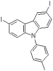 CAS # 566143-95-1, 3,6-Diiodo-9-(4-methylphenyl)-9H-carbazole