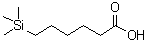 CAS # 5662-79-3, 6-(Trimethylsilyl)hexanoic acid, NSC 96835