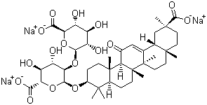 CAS 登录号：56649-78-6, 甘草酸钠盐