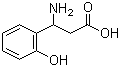 structure of CAS# 5678-46-6, 3-氨基-3-(2-羟基苯基)丙酸