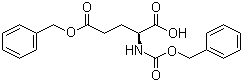 structure of CAS# 5680-86-4, (S)-2-Benzyloxycarbonylamino-pentanedioic acid 5-benzyl ester