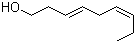 CAS # 56805-23-3, (3E,6Z)-3,6-Nonadien-1-ol