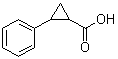 structure of CAS# 5685-38-1, 2-Phenylcyclopropanecarboxylic acid