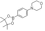 structure of CAS# 568577-88-8, 4-吗啉基苯硼酸频哪醇酯