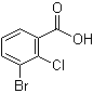 structure of CAS# 56961-27-4, 3-溴-2-氯苯甲酸