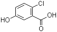 structure of CAS# 56961-30-9, 2-Chloro-5-hydroxybenzoic acid