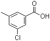 3-氯-5-甲基苯甲酸分子结构 (CAS 56961-33-2)