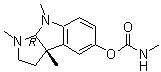 structure of CAS# 57-47-6, 毒扁豆碱