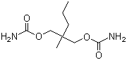 structure of CAS# 57-53-4, Meprobamate