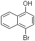 CAS # 571-57-3, 4-Bromo-1-naphthol, 4-Bromo-alpha-naphthol, 4-Bromonaphthalen-1-ol