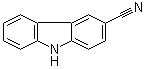 structure of CAS# 57102-93-9, 9H-Carbazole-3-carbonitrile
