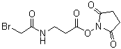 CAS 登录号：57159-62-3, 琥珀酰亚胺基 3-(溴乙酰氨基)丙酸酯