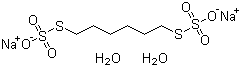 CAS # 5719-73-3, Sodium hexamethylene-1,6-bisthiosulfate dihydrate, Hexamethylene-1,6-bis(thiosulfate) disodium salt dihydrate