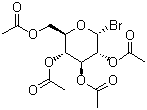 structure of CAS# 572-09-8, 2,3,4,6-四乙酰氧基-alpha-D-吡喃葡萄糖溴化物