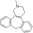 structure of CAS# 57262-94-9, Setiptiline