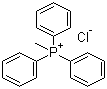 structure of CAS# 57283-72-4, 甲基三苯基氯化膦